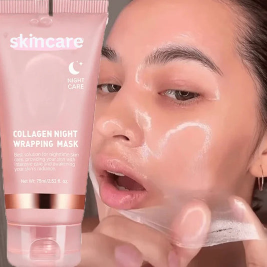 Korean Collagen Night Wrapping Peel Off Mask