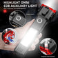 Portable LED Flashlight – Multifunctional Work Light, Power Bank, Safety Tool for Car, Camping, and Emergencies