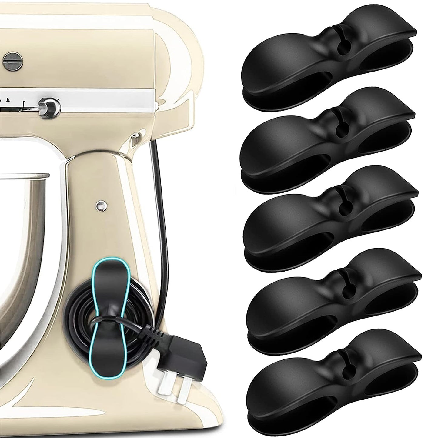 Universal Cord Organizer for Kitchen Appliances