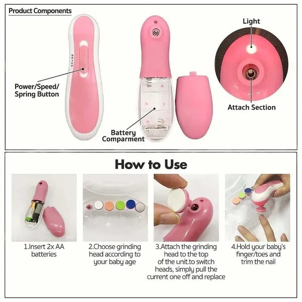 Gentle & Safe Baby Nail Trimmer